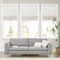 Madison Park Kyler Linen Blend Light Filtering Cordless Roman Shade